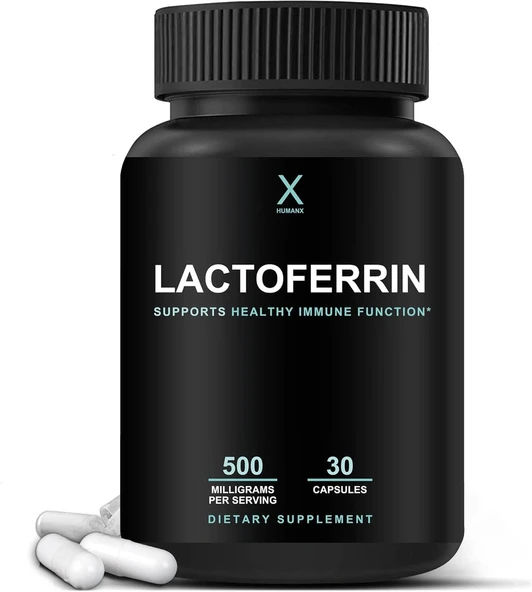 Humanx Lactoferrina 500mg 30 Kapsül ürün görseli 1