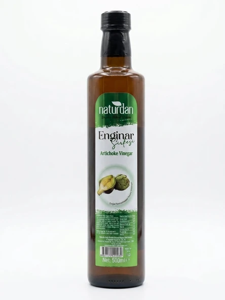 Saf(1.Kalite) Naturdan Enginar Sirkesi 500 Ml ürün görseli 1
