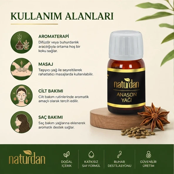 Saf Anason Yağı (ANETOL)18 ml - Resim 4