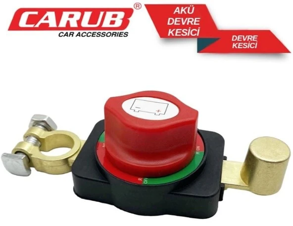 CARUB AKÜ DEVRE KESİCİ + DEVRE KESİCİ ürün görseli 1