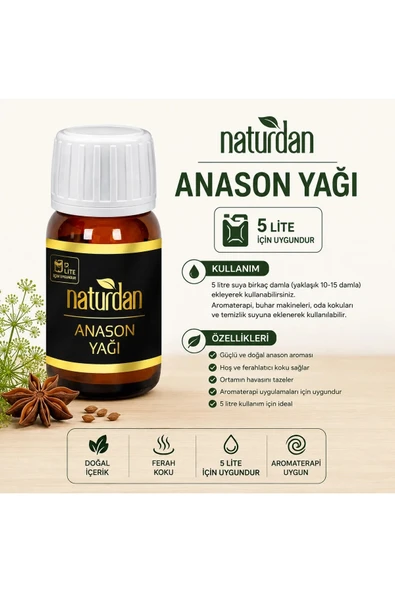 Saf Anason Yağı (ANETOL)18 ml - Resim 2