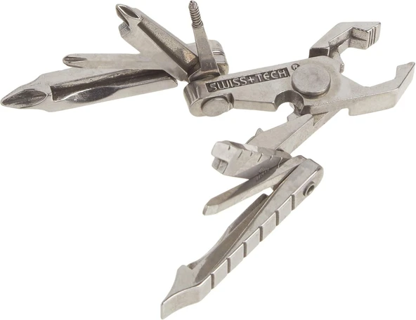Swiss+Tech  Micro-Max 19-in-1 Anahtarlık Tipi Çok Amaçlı Multitool ürün görseli 1