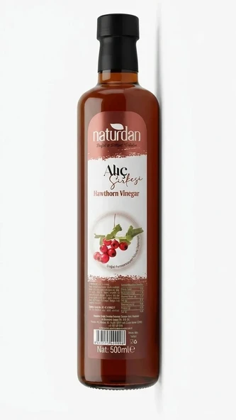 Saf(1.Kalite) Naturdan Alıç Sirkesi 500 Ml ürün görseli 1