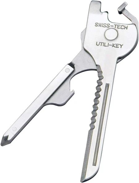 Swiss+Tech Utili-Key 6-in-1 Çok Amaçlı Anahtarlık Multitool ürün görseli 1