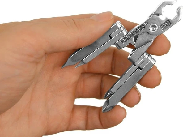 Swiss+Tech  Micro-Max 19-in-1 Anahtarlık Tipi Çok Amaçlı Multitool - Resim 3