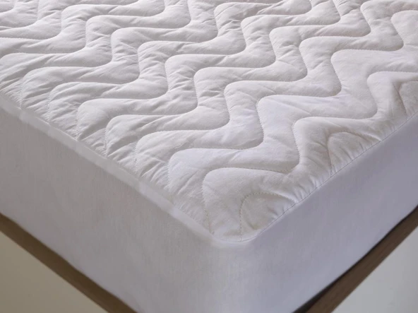Sıvı Geçirmez Kapitoneli Fitted Çift Kişilik Yatak Pedi 180X200 ürün görseli 1