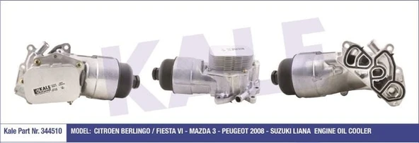 KALE YAĞ SOĞUTUCU CITROEN BERLINGO/FIESTA VI - MAZDA 3 - PEUGEOT 2008 -FOCUS 2 AL / PL / BRZ FULL ÜNİTELİ ürün görseli 1