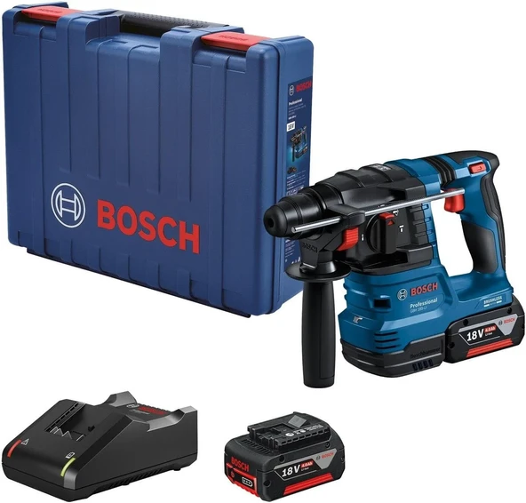 Bosch GBH 185-LI 18 Volt Akülü Kırıcı Delici 2x4.0Ah - 0611924021 ürün görseli 1