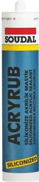 Soudal Acryrub Ize Mastik 310 Ml Antrasit ürün görseli 1
