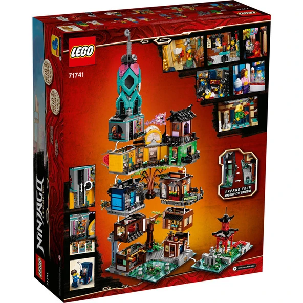 Lego 71741 Ninjago City Gardens - Resim 3