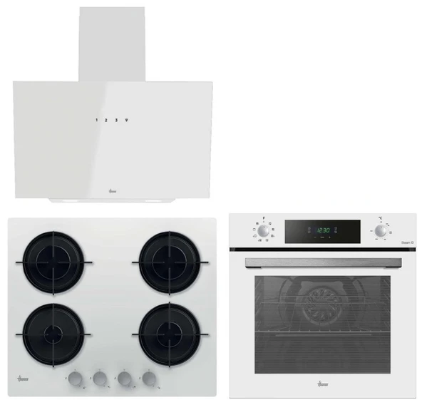 Hoover Beyaz dijital ankastre Set((HOT3161W+ HDG6C2GWTK +HDG6C1GWTK) Tüm illere gönderim yapılır ürün görseli 1