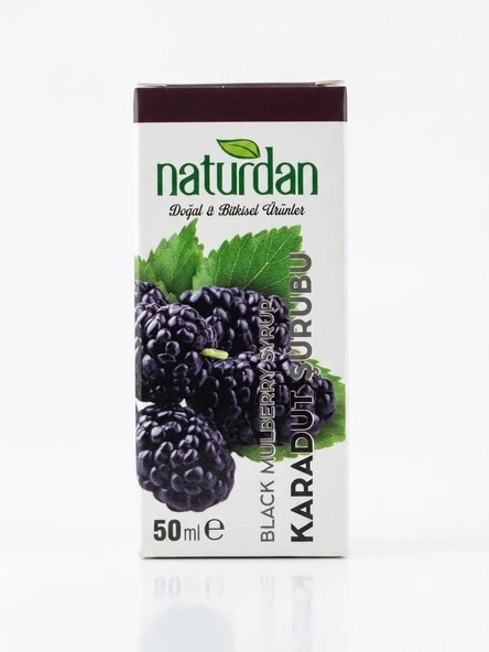 Saf(1.Kalite) Naturdan Karadut Şurubu 50 Ml ürün görseli 1