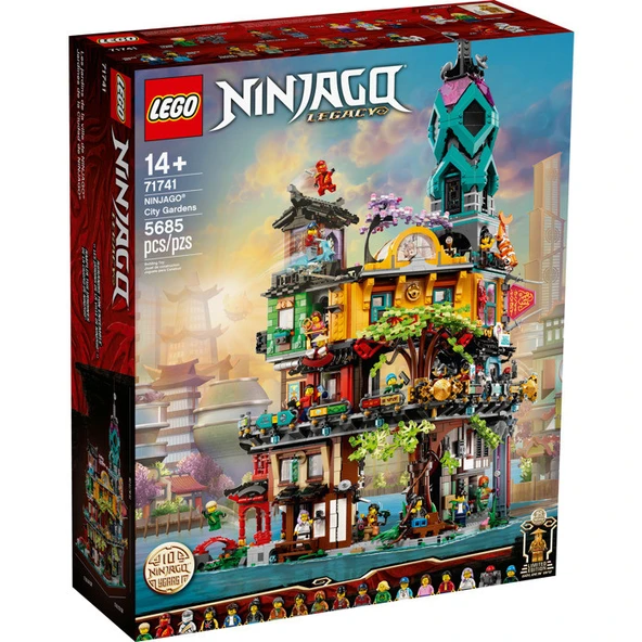 Lego 71741 Ninjago City Gardens ürün görseli 1