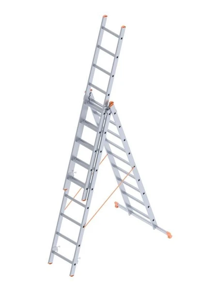 Saraylı 3X9 A Tipi Sürgülü Merdiven 7,41 Metre ürün görseli 1
