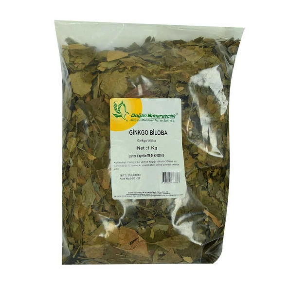 Ginkgo Biloba Otu Doğal 1000 Gr Paket ürün görseli 1