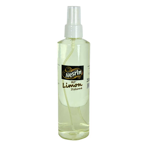 Limon Kolonyası 80 Derece Pet Şişe Sprey 250 Ml ürün görseli 1