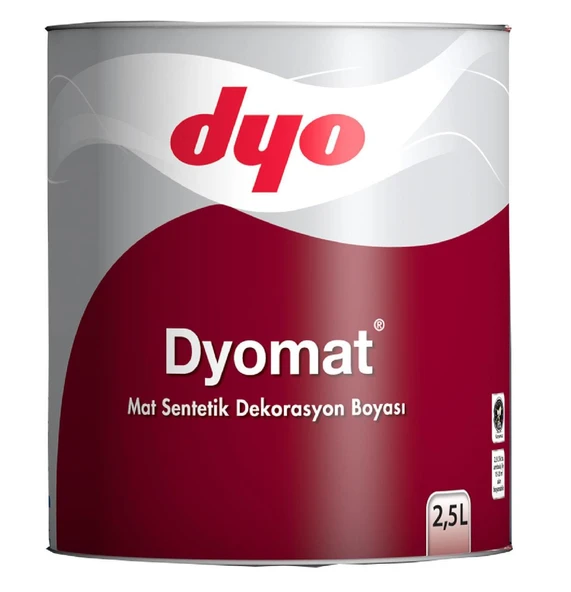Mat Mat Dekorasyon Boyası 2,5 Litre Beyaz ürün görseli 1