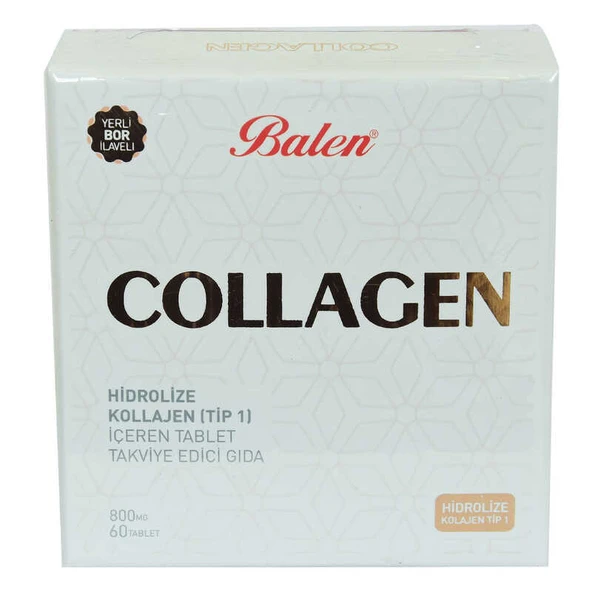Collagen Hidrolize Kollajen Tip1 İçeren Tablet 800 X 60 Tablet ürün görseli 1