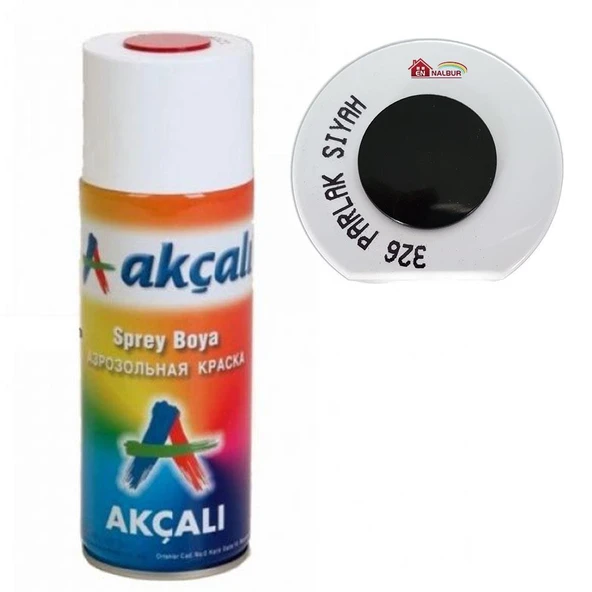 Sprey Boya 400 Ml 326 Parlak Siyah ürün görseli 1