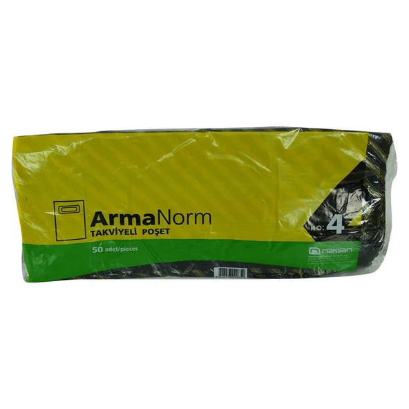 Armanorm Takviyeli Çanta Poşet Desen Renk 40X50 50 Adet No:4 ürün görseli 1