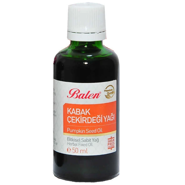 Kabak Çekirdeği Yağı Soğuk Pres 50 Ml Cam Şişe ürün görseli 1