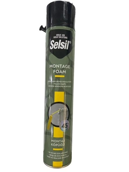 Tam Dolum Poliüratan Montaj Köpüğü 845 Gr ürün görseli 1