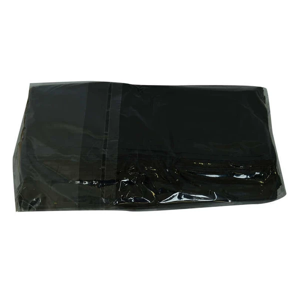 Büyük Boy Atlet Geri Dönüşüm Granül Çanta Poşet 52X33 Cm Kalın Siyah 1000 Gr 1 Paket ürün görseli 1