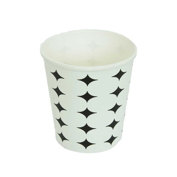 Karton Bardak 7 Oz Kullan At Çay Kahve Sıcak Kağıt Otomat Bardağı 50 Li 1 Paket ürün görseli 1