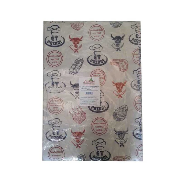 Kasap Plast Lamineli Kasap Kağıdı Desenli Düz Tabaka 35X50 Cm 5000 Gr 1 Paket ürün görseli 1