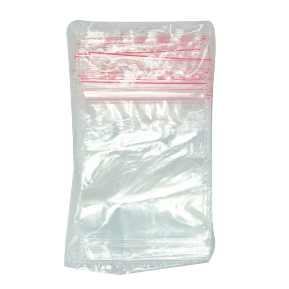 Kilitli Naylon Torba Poşet 9X11 Cm Şeffaf 100 Adet 1 Paket ürün görseli 1