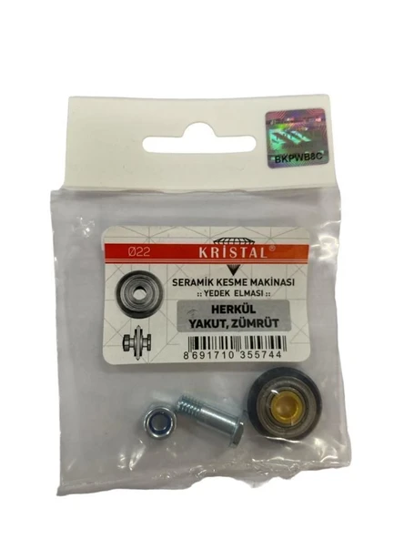 Kristal 35574 Herkül Y Zümrüt Yedek Seramik Elması ürün görseli 1