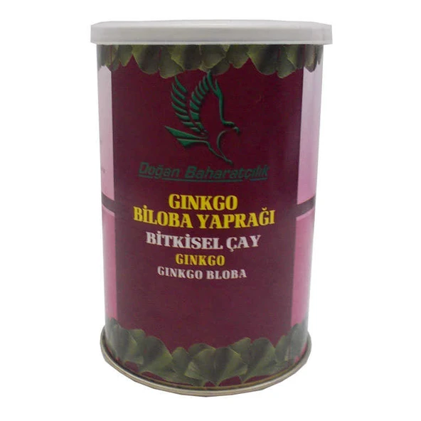 Doğal Ginkgo Biloba Yaprağı 100 Gr Teneke Kutu ürün görseli 1