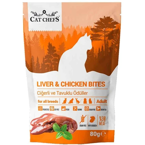 Cat Chefs Ciğerli Tuklu Ödül Sı 80 Gr ürün görseli 1