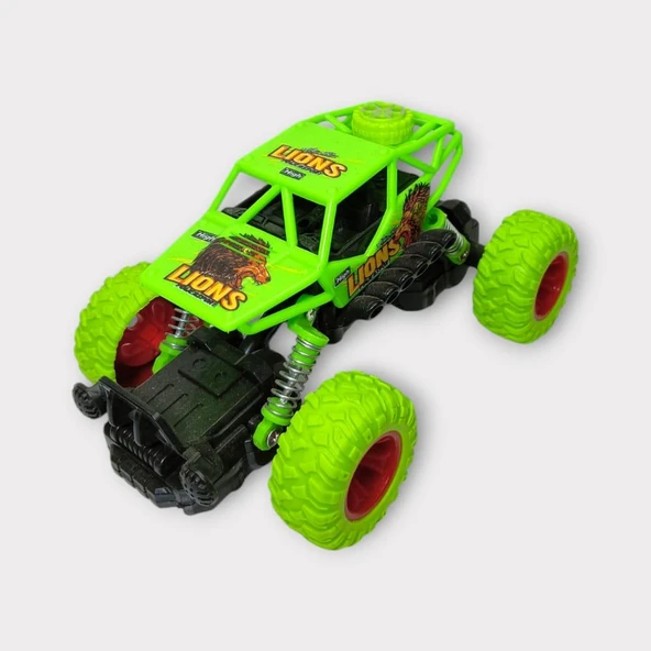 Çek Bırak Cross Araba 14 Cm - Yeşil - 1 Adet ürün görseli 1