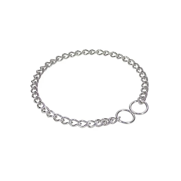 Eğitim Serisi Boğma Zincirli Boyun Tasması - 3,5X55-55Cm - Stainless ürün görseli 1