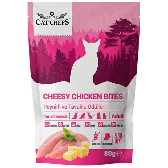 Cat Chefs Peynirli Tuklu Tahılsız Ödülü 80 Gr ürün görseli 1