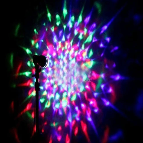 Renkli Led Döner Başlıklı Disko Ampulü ürün görseli 1