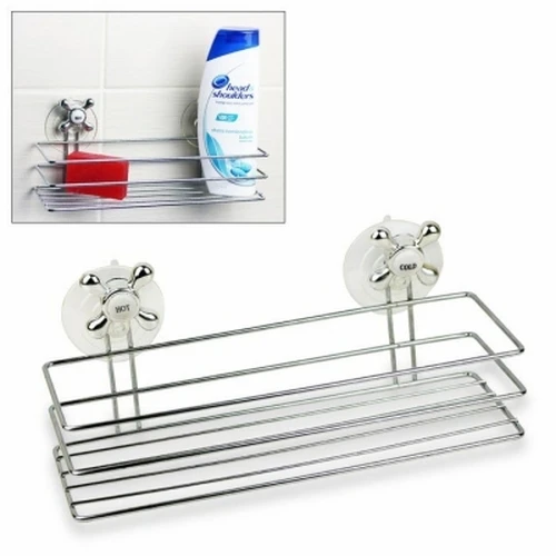 Banyo Organizeri - Çok Amaçlı Dörtgen Vantuzlu ürün görseli 1