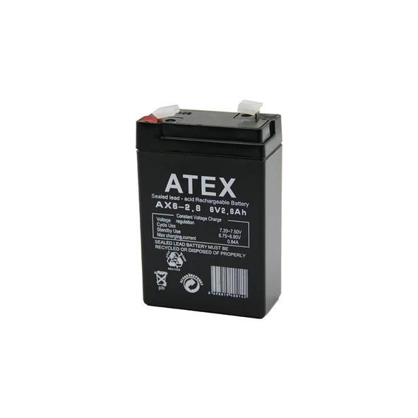 Akü İnce Akü 6V 2.8Ah Amper ürün görseli 1
