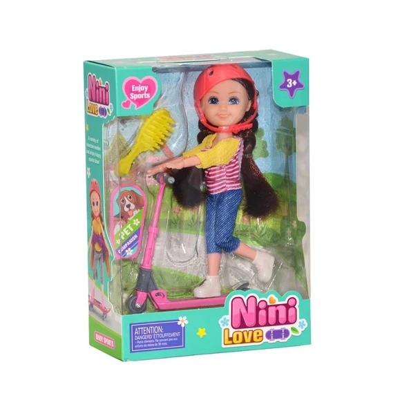 Mini Bebek Figür Scooter - 53836-Scooter - 1 Adet ürün görseli 1