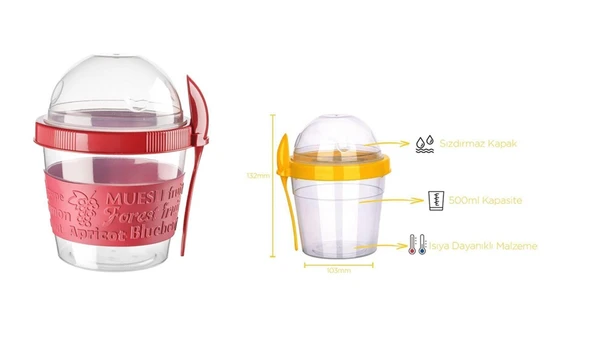 Bebek Saklama Kabı 500Ml ürün görseli 1