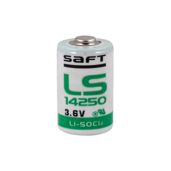 Saft Ls 14250 3.6V 1/2 Aa Size Pil (Li-Si2) ürün görseli 1