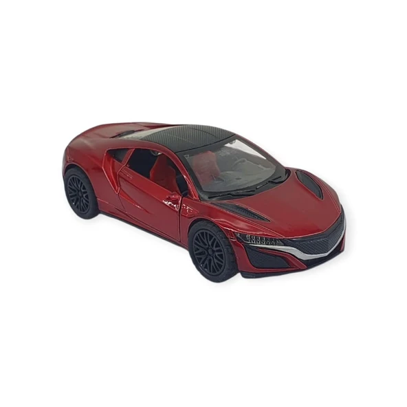 Çek Bırak Araba Metal - 3691C - Kırmızı - 1 Adet ürün görseli 1