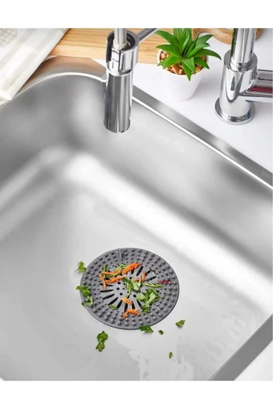 Yuvarlak Süzgeçli Mutfak Labo Küvet Süzgeci Gider Süzgeci ürün görseli 1