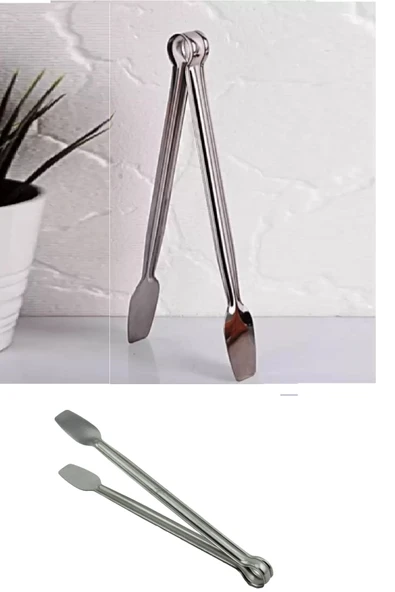 Paslanmaz Mutfak Maşası - 27 Cm Mangal Barbekü Maşası ürün görseli 1