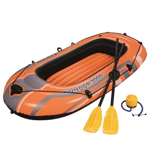 2 Kişilik Bot Hydroforce 196X114 Cm (Pompa+Kürek) - 61062 - 1 Adet ürün görseli 1
