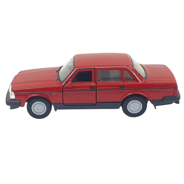 1:32 Volvo 240 Gl Çek Bırak -Araba - 43784-Kirmizi - 1 Adet ürün görseli 1