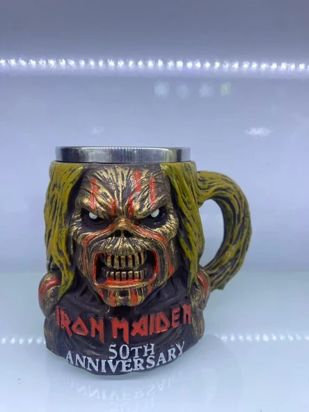 Iron Maiden 50Th Çelik Kupa Kod 6973 ürün görseli 1