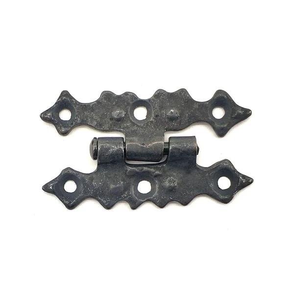Antika Tarz Dekoratif Pirinç Yıldız Menteşe - 63X36 Mm, Oksit ürün görseli 1