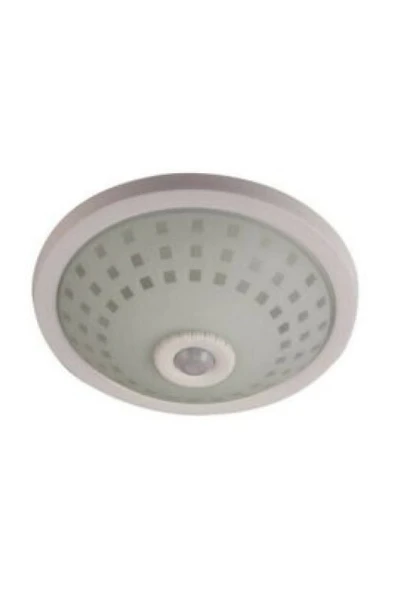 Ni̇saluce E-2002 Tan Armatür ( Camli Kafes ) ( 360° Hareket Sensörlü=5Mt Ai ) (2 Adet E27 Ampul Duylu )*12 ürün görseli 1